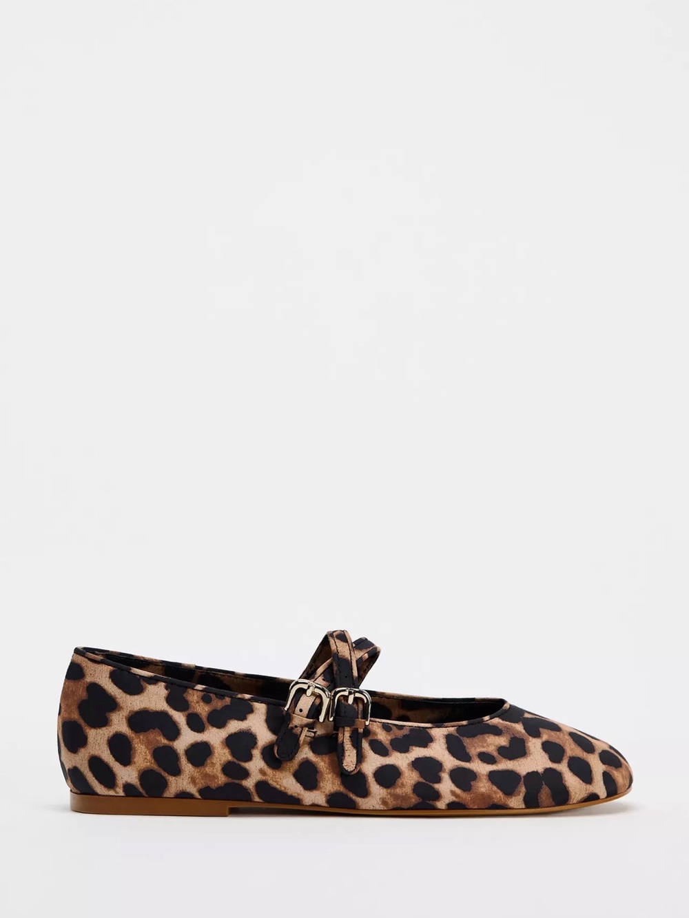 Leopard Print Ballet Flat - Women